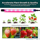 Green Haven 80 світлодіодні світильники для кімнатних рослин - 4-х важільний світлодіодний світильник з 10 рівнями затемнення, фото 5