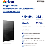 Монокристалічна сонячна панель Risen RSM108-10-455BNDG, n-type TOPCon, фото 7