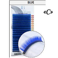 Вії I-BEAUTY mix Сині загин С