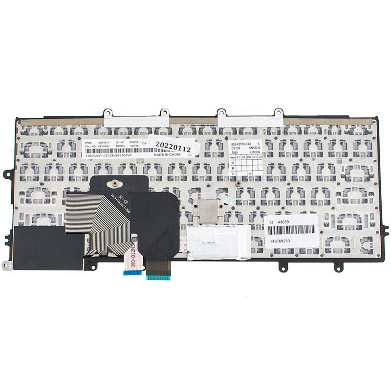 Клавіатура для ноутбука LENOVO (ThinkPad: X240, X240S, X240i, X250) rus, black