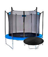 Батут Crivit 300 см із внутрішньою захисною сіткою та тентом для батута