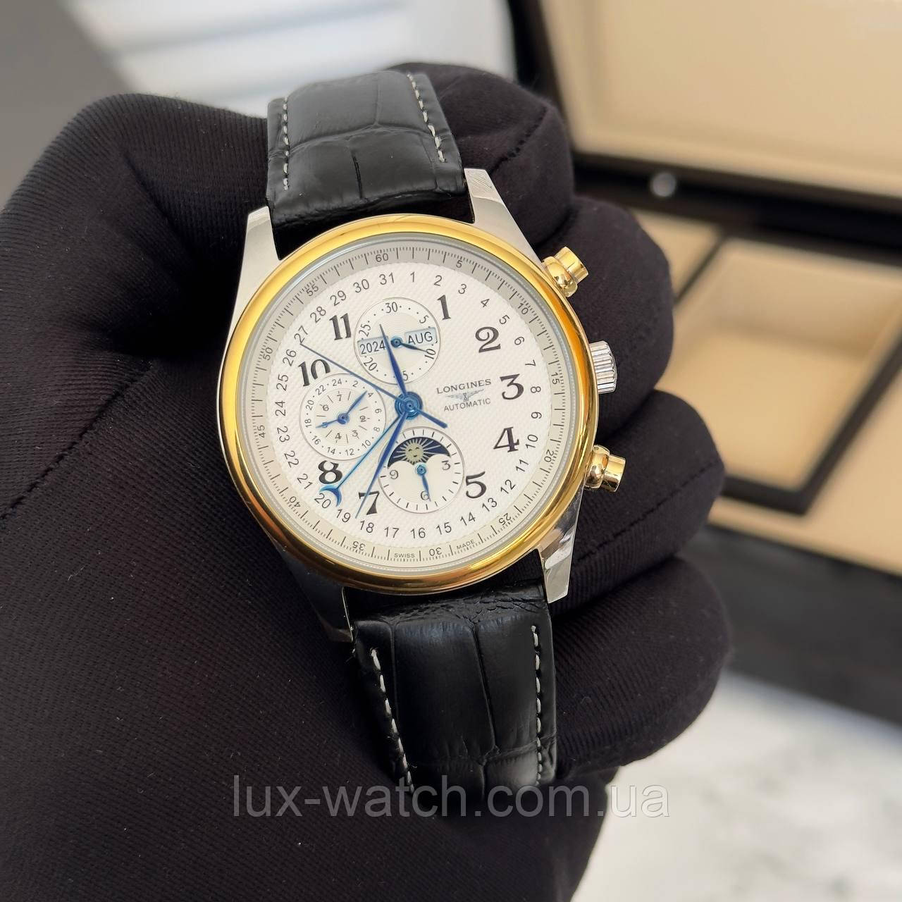 Годинник чоловічий Longines Master Collection Moonphases, фото 1