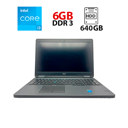 Ноутбук Dell Latitude E5530/ 15.6" (1920x1080)/ Core i3-2350M/ 6 GB RAM/ 640 GB HDD/ HD 3000/ АКБ 0%, фото 1