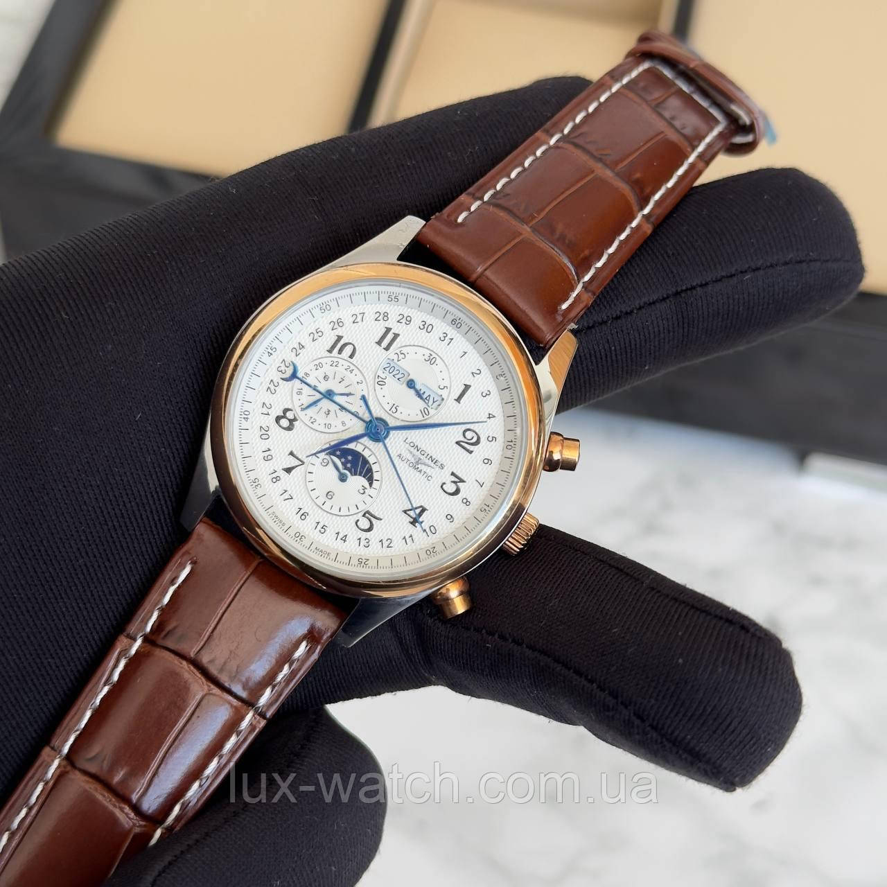 Годинник чоловічий Longines Master Collection Moonphases, фото 1