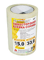 Скотч 100 мкм*33м 15 см ширина для тепличної плівки УФ 36 стаб