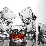 Набір 2 шт склянки для віскі XS Old Fashion 150 мл, прозоре скло, фото 4