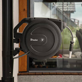 Котушка автоматична зі шлангом 1/2" 50м та 
аксесуарами WHITE LINE, WL-W7B50, фото 2