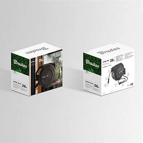 Котушка автоматична зі шлангом 1/2" 50м та 
аксесуарами WHITE LINE, WL-W7B50, фото 3