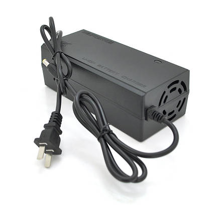 Зарядний пристрій Jinyi для акумуляторів LiFePO4 12V(14,6V),4S,10A,штекер 5,5,з індикацією,BOX, фото 1
