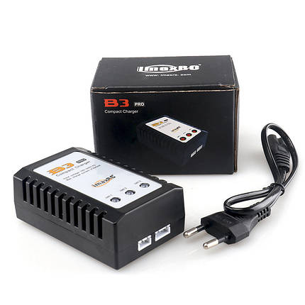 Зарядний пристрій B3Mini для літієвих акумуляторів 2S-3S DC 7.4V/11.1V 750mA/Max, з індикацією, BOX, фото 1