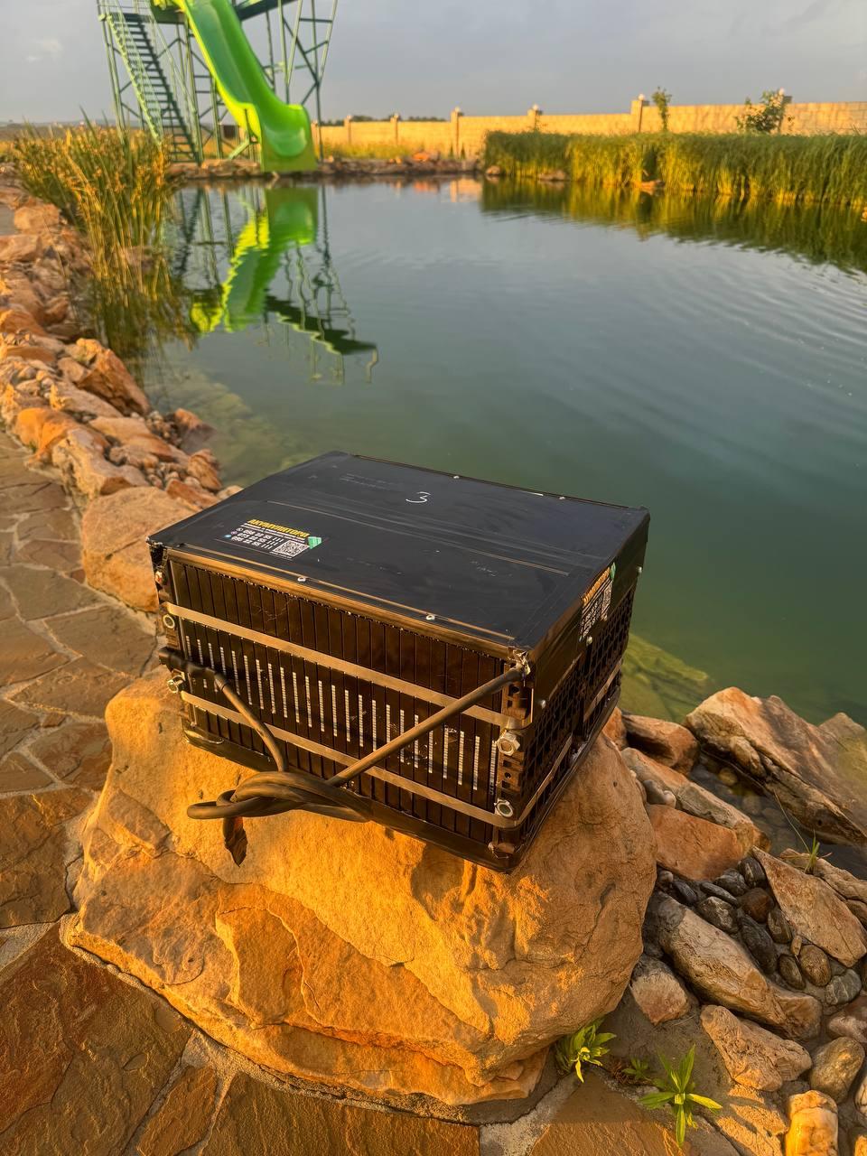 Літієвий акумулятор LiFePo4 16S6P 6.2kWh BMS Jikong 150A Залізофосфат