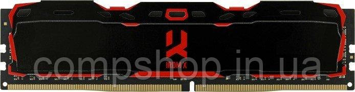 Пам'ять DDR4  16GB  3200MHz PC4-25600  Goodram IRDM X  Red (IR-XR3200D464L16A/16G) (код 130201)