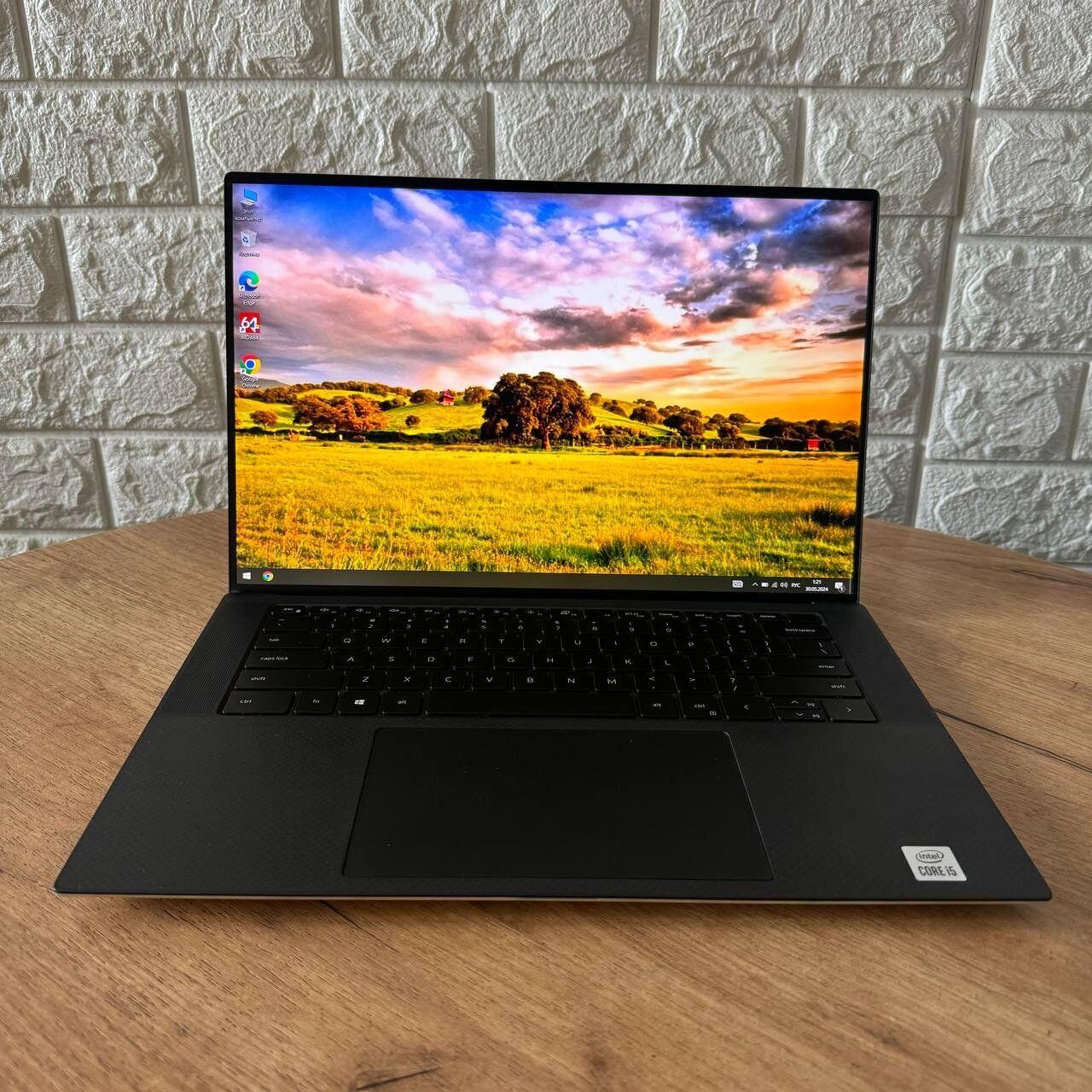 Б/в Ноутбук Dell XPS 15 9500 15.6" 1920x1080| Core i5-10300H| 8 GB RAM| 256 GB SSD| UHD