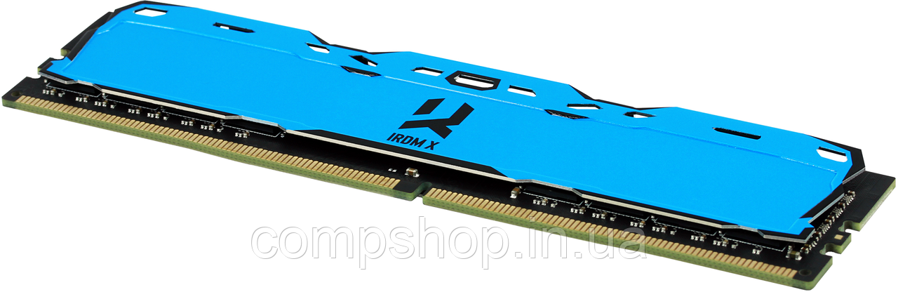 Пам'ять DDR4  16GB  3200MHz PC4-25600  Goodram IRDM X  Blue (IR-XB3200D464L16A/16G) (код 142828), фото 1