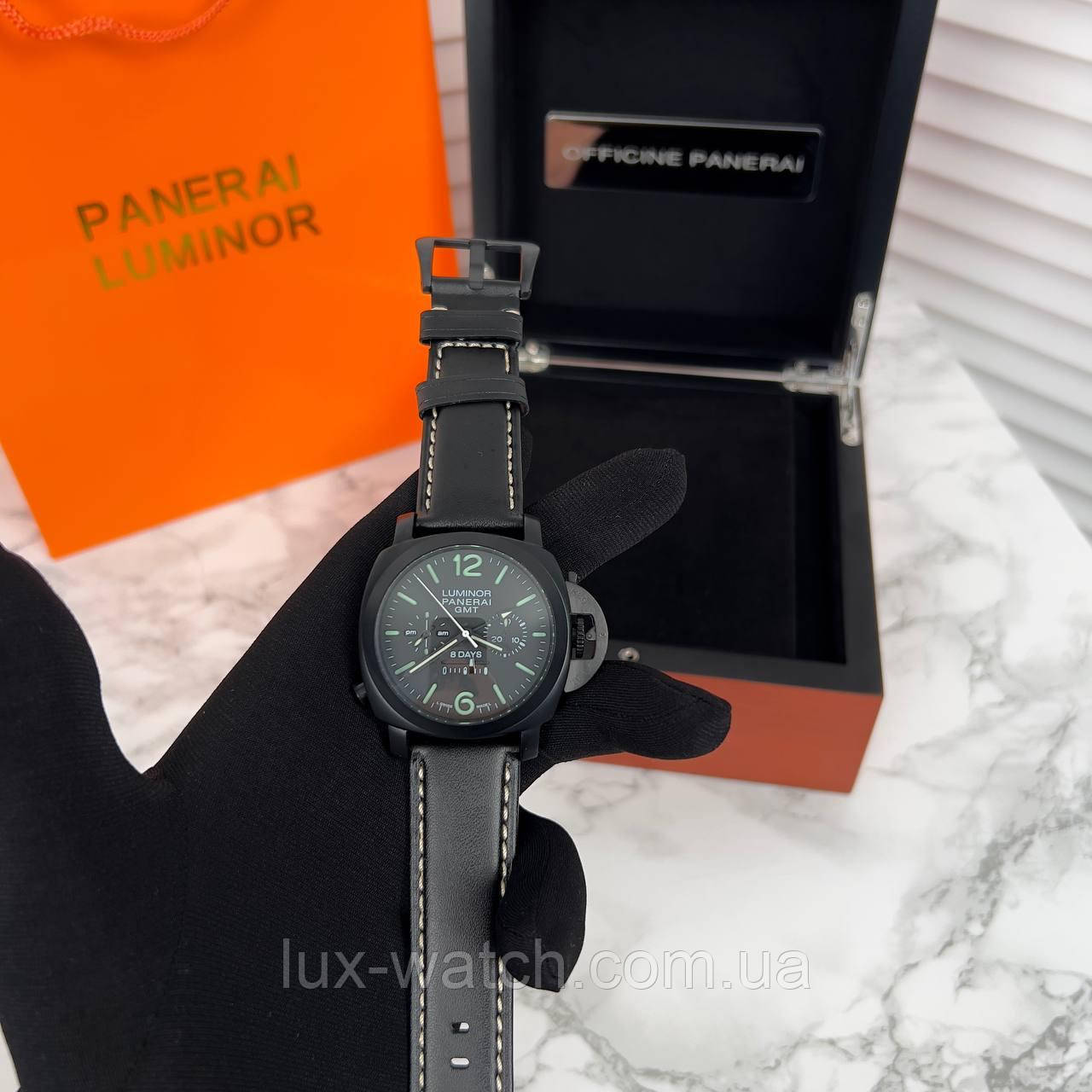 Наручний годинник P a n e r a i Luminor GMT All Black