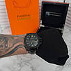 Модний якісний годинник P.a.n.e.r.a.i. Luminor All Black, фото 3