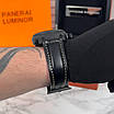 Модний якісний годинник P.a.n.e.r.a.i. Luminor All Black, фото 5