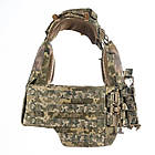 Плитоноска М7 PRO + балістичні пакети 2 класу L/XL та 4 підсумок Піксель, фото 4