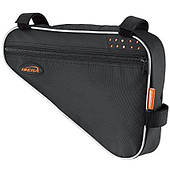 Сумка під раму кутова Ibera IB-FB1 чорний L (SAI013)