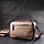Модна шкіряна сумка з плетіннями для стильних жінок Vintage 22409 Бежева, фото 9
