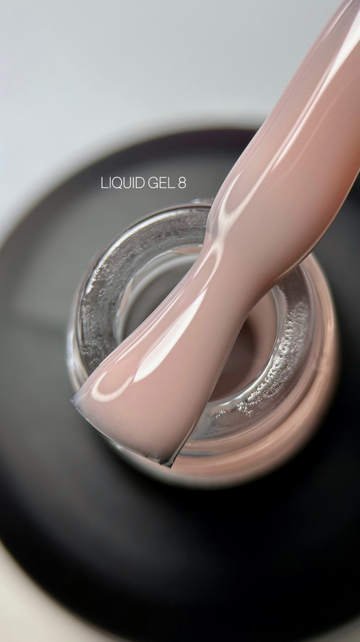 Saga Professional Гель моделюючий рідкий Liquid Gel №08, 30 мл (баночки без пензлика)