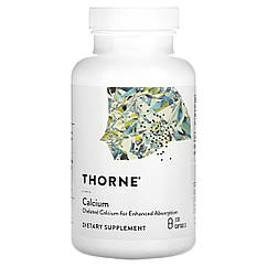 Кальцій, Calcium, Thorne Research, 120 Капсул
