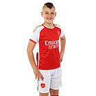 Форма футбольна дитяча із символікою футбольного клубу ARSENAL домашня 2024 SP-Planeta CO-6276 6-14 років, фото 5