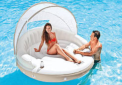 Ліжко надувне Intex 58292 CANOPY ISLAND, 1,99 м*1,5 м