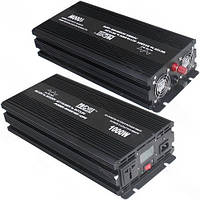 Інвертор із чистою синусоїдою 12 V на 220 V ProFix-1000 W (макс.2000W) із зарядкою + UPS, LCD дисплей