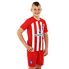 Форма футбольна дитяча із символікою футбольного клубу ATLETICO MADRID домашня 2024 SP-Planeta CO-6357 6-14, фото 2