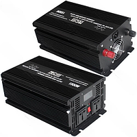 Інвертор із чистою синусоїдою 12 V на 220 V ProFix-1500W (макс.3000W) із зарядкою + UPS, LCD дисплей