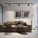 Трековий світильник під лампу GU10 Feron ML338 чорний, фото 5