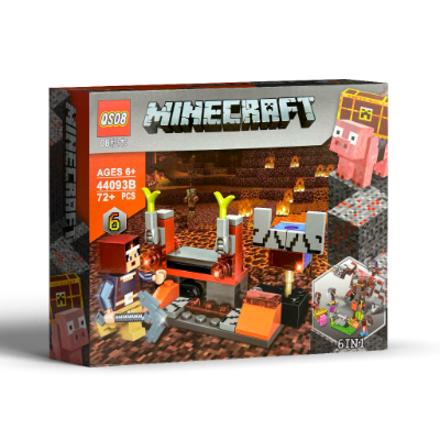 Конструктор (Minecraft) Майнкрафт, 72 деталі (44093B-6)