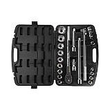 Професійний набір інструментів 3/4", 20 од., Cr-V INTERTOOL ET-6023, фото 2