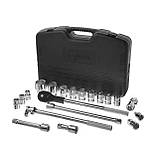 Професійний набір інструментів 3/4", 20 од., Cr-V INTERTOOL ET-6023, фото 8