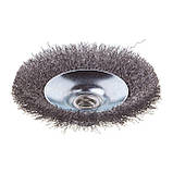 Щітка конусна 115 мм, для КШМ, М14 (кручений дріт) INTERTOOL BT-5115, фото 2