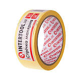 Стрічка малярська 38 мм, 20 м, жовта INTERTOOL DM-3820, фото 2