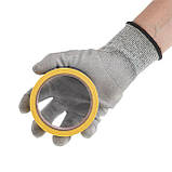 Стрічка малярська 38 мм, 20 м, жовта INTERTOOL DM-3820, фото 3