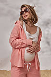 Стильний костюм для вагітних та годування ALITA ST-24.021 абрикосовий, фото 8