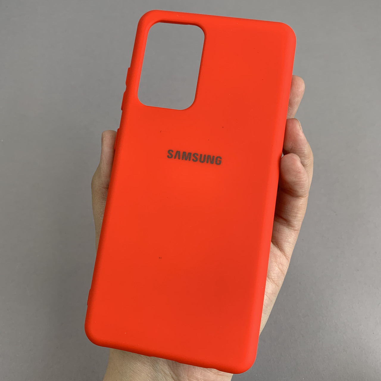 Чохол для Samsung Galaxy A52s матовий з мікрофіброю чохол накладка на телефон самсунг а52с червоний cfa
