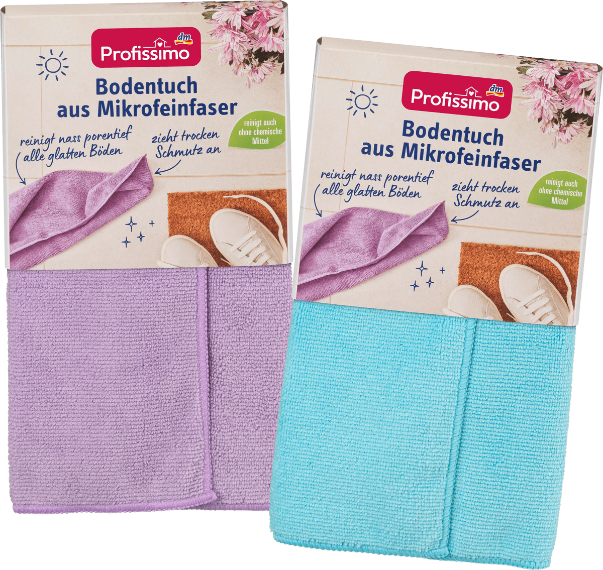 

Тряпка для пола из микрофибры Profissimo Bodentuch Mikrofaser, 1 шт.