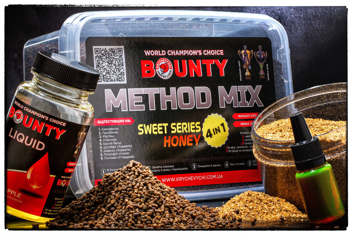 

Методный пеллетс BOUNTY METHOD MIX 4in1 HONEY
