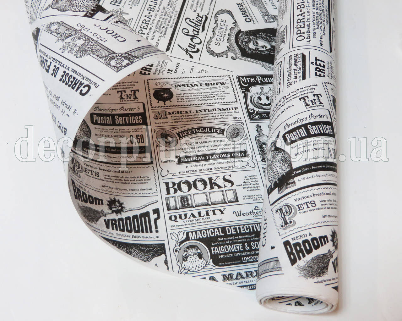 

Бумага Ассорти, двухсторонняя 65см, метраж