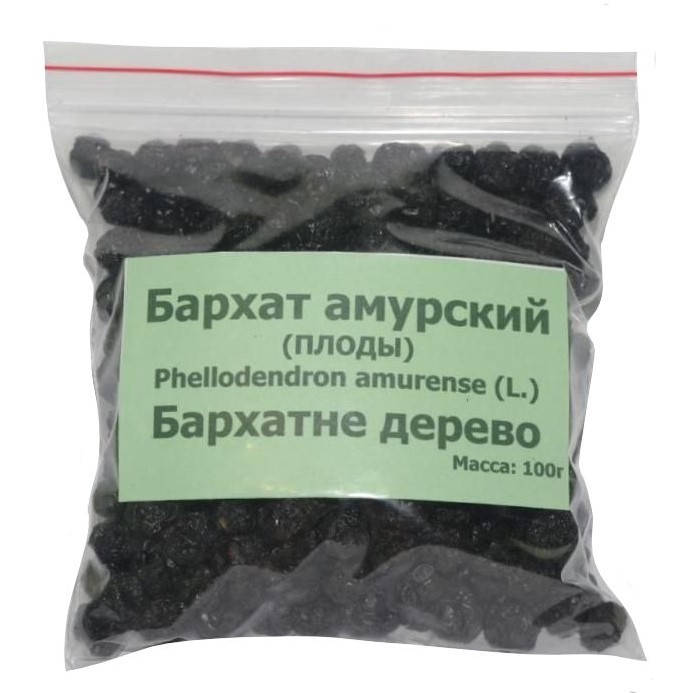 

Бархат амурский (свежий урожай) ягоды 100г