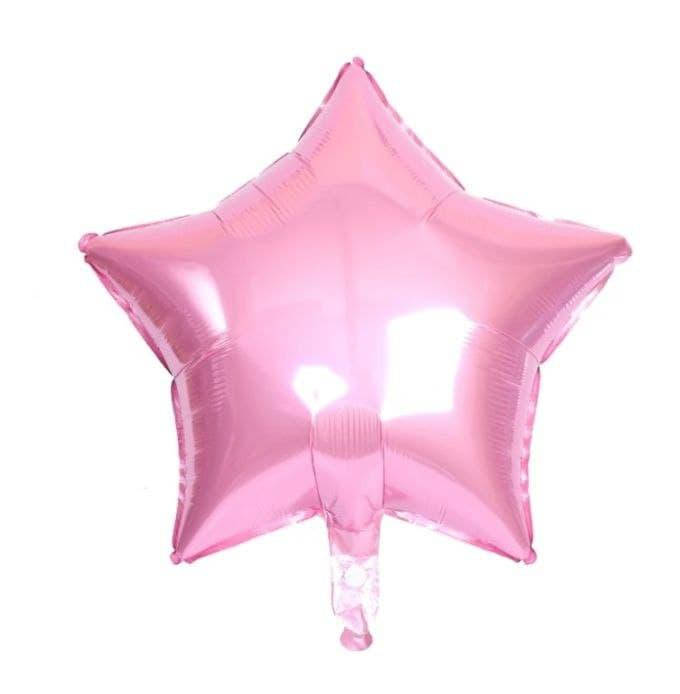 

Фольгированный шар звезда 12см (5") | Розовый