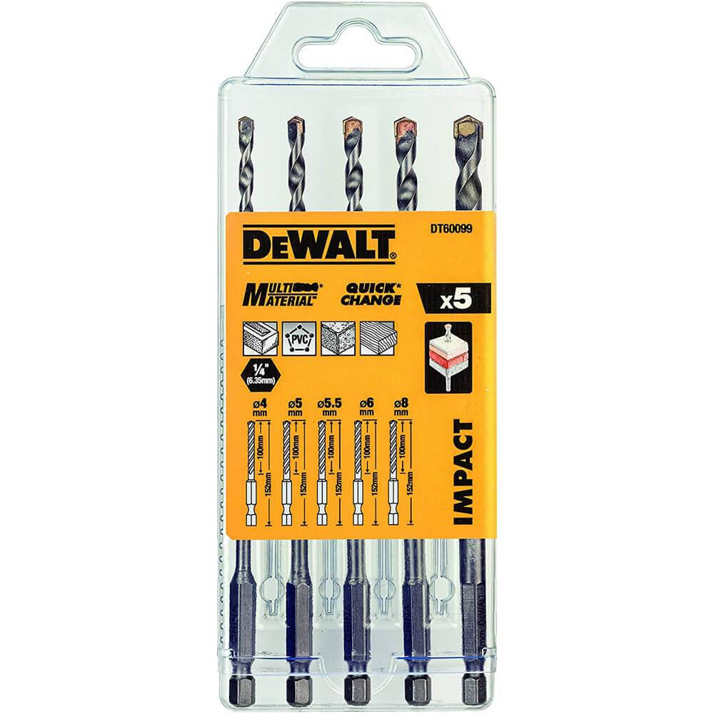 

Сверла DeWALT универсальные набор DT60099