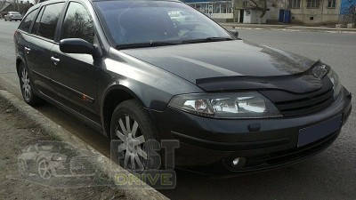 

ДЕФЛЕКТОР КАПОТА, МУХОБОЙКА RENAULT LAGUNA 2001-2005 VIP TUNING