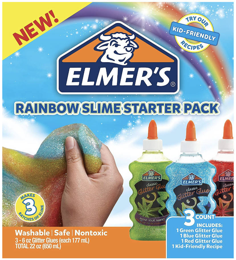 

Набор от Elmers ,3 клея с глитером