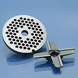 Ніж і решітка для м'ясорубки Kenwood MG510, MG450, MG470, MG480 PRO1600, фото 2