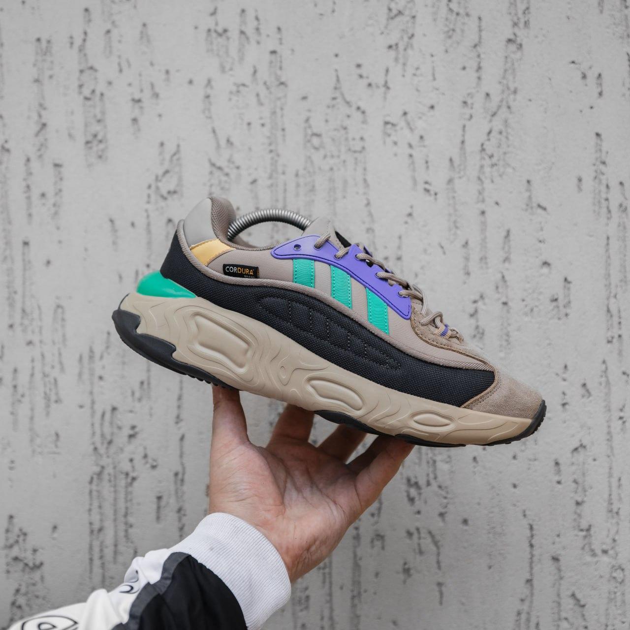 Чоловічі демісезонні кросівки Adidas Oznova (бежеві) спортивні повсякденні кроси 2445 Адідас топ, фото 1